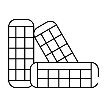 recommend clip art: curlers groomer service line icon vector. curlers groomer service sign. isolated contour symbol black illustration