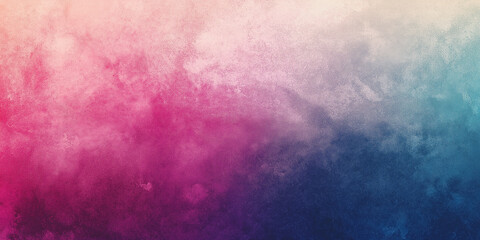 Obraz premium An abstract pink and blue gradient background with soft textures, ideal for use as a backdrop with ample copy space for text or design elements.