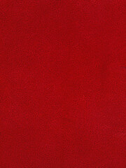 Red suede background. A thin focal part of the red background