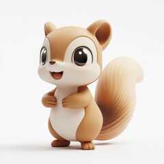 Cute Cartoon Squirrel