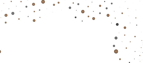 Euphoric Eruption: Magnificent 3D Illustration Showcasing Bursting gold Confetti