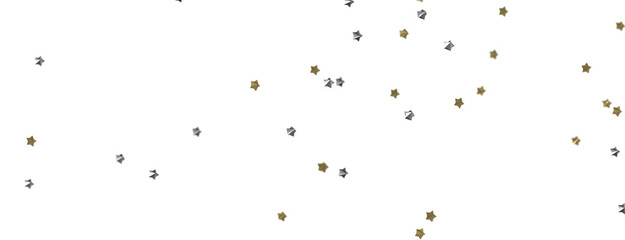 Descendant Christmas Constellations: Mind-Blowing 3D Illustration of Falling Festive Star Patterns