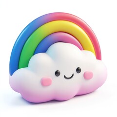Smiling Rainbow Cloud