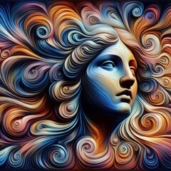 
goddess venus in artistic image 2