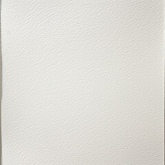 White watercolor paper texture background clean white blank canvas