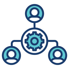 Obraz premium Manager Icon