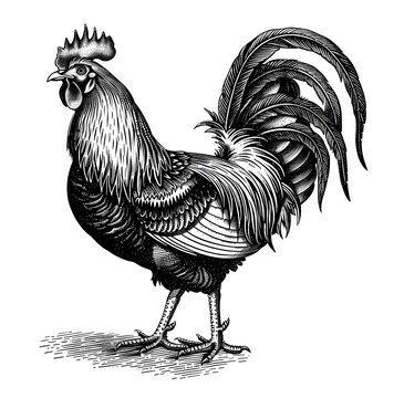 recommend clip art: Rooster Illustration