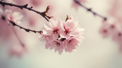 pink cherry blossoms