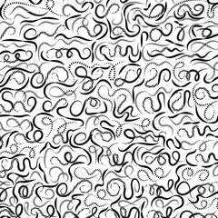 Collection of simple geometric seamless ornamental vector leaf's patterns and swatches. White and grey geometric oriental backgrounds.