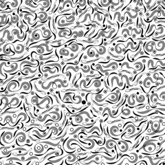 Collection of simple geometric seamless ornamental vector leaf's patterns and swatches. White and grey geometric oriental backgrounds.