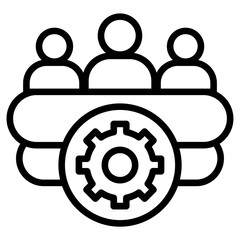 Team Management Icon