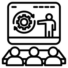 Online Training Icon
