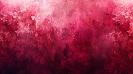 Fototapeta premium Hand-Painted Dark Red Watercolor Texture Background