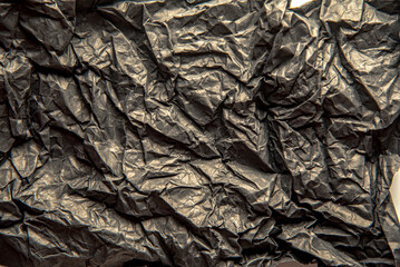 Crushed Brown Paper, Vector Illustration