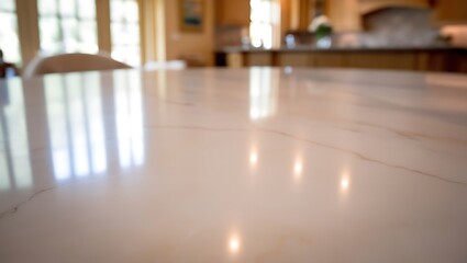Fototapeta premium Modern sleek marble table top for product dispaly