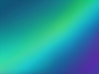 Fototapeta premium abstract neon Blue green winter background Blurred color gradient