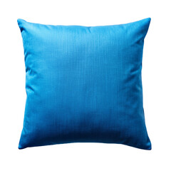 Blue pillow Isolated On Transparent Background
