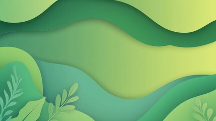 Vibrant green organic gradient background, creating a fresh and modern ambiance perfect for a variety of design projects.