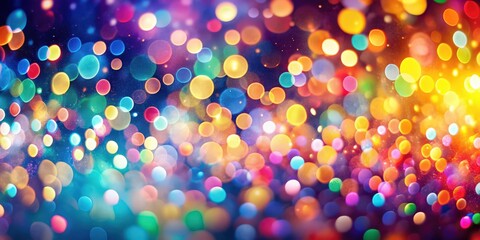 Abstract background of colorful bokeh lights, bokeh, abstract, background, lights, colorful, vibrant, festive