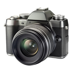 Camera Isolated On Transparent Background