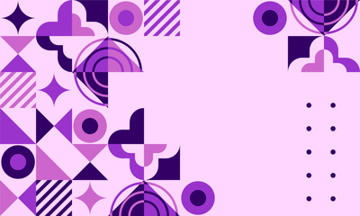 Fototapeta premium abstract mosaic flat design background