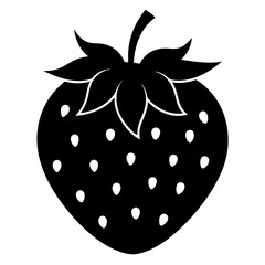 strawberry Black silhouette