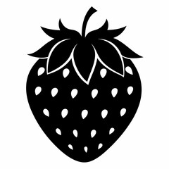 strawberry Black silhouette