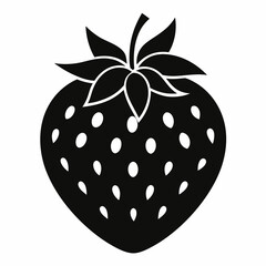 strawberry Black silhouette