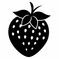 strawberry Black silhouette