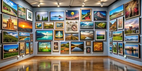 Exploring the world through a mixture of photographs, paintings, and drawings, adventure, travel, discovery