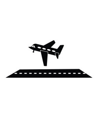 airplane tack off icon, vector best flat icon.