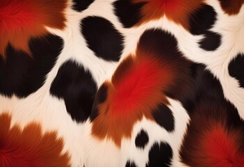 cow fur background