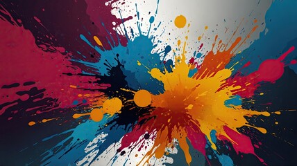 backgroundabstract splash water fresh funny party generate ai 