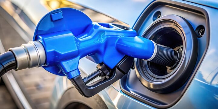 Closeup of diesel exhaust fluid AdBlue filler neck, adblue, diesel, exhaust, fluid, filler, neck, closeup, equipment