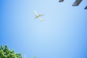 空飛ぶ飛行機