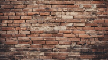 Fototapeta premium Photograph of a close-up sun-drenched brick wall background,