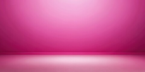 Fototapeta premium Pink studio background for creative projects, pink, studio, background, rendering, vibrant, colorful, blank, empty