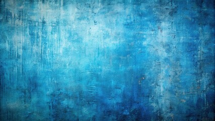 Obraz premium Scraped blue background photo with distressed texture, blue, background, scraped, distressed, texture, abstract, grunge, design