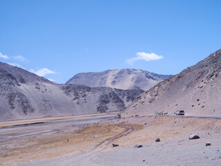 mountain road in the mountains