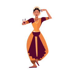 hindu female dance bharatanatyam