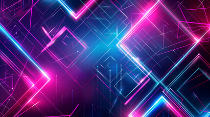Abstract geometric pattern background with a modern sense of technology