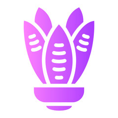 sansviera liberica Gradient icon