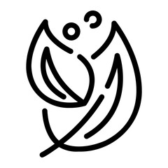 leaf Line Icon