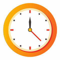 simple fast clock vector