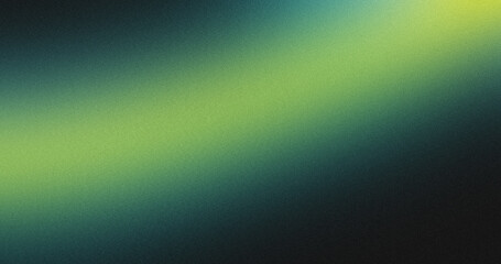 grainy color gradient background,yellow blue illuminated spots on black,  noise texture effect, copy space	