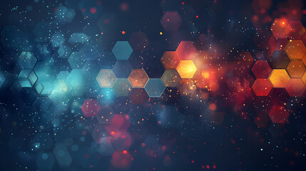 Hintergrund mit geometrischem Muster, made by AI