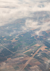 Flying Above California USA