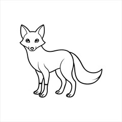 fox vector illustration