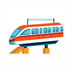 train art vector