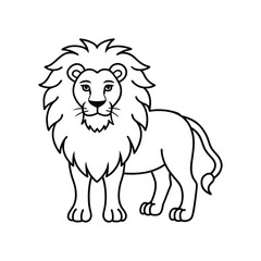 lion vector illustration